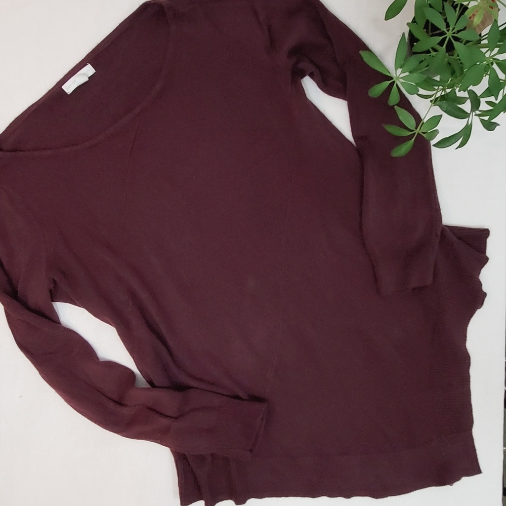 New York & Co Brown Sweater Long Sleeve Size M - Picture 1 of 7